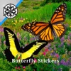 Real Butterfly Stickers