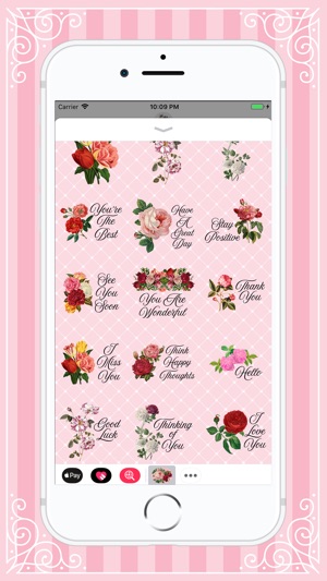 Lovely Bloom Flower Stickers(圖5)-速報App