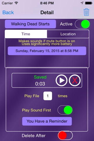 VoiceMinder screenshot 3