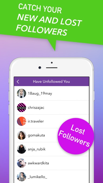 Followers Analyzer for Insta screenshot 3