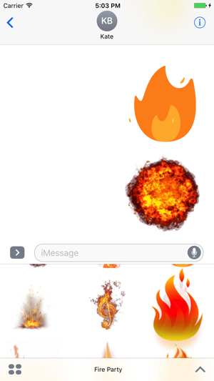 Fire Party Stickers(圖2)-速報App