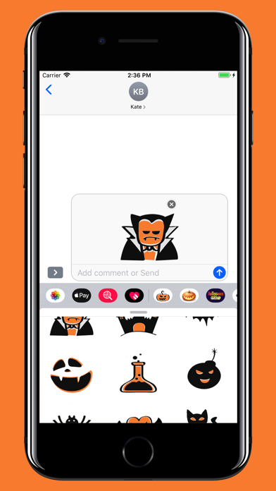 Happy Halloween stickers pack screenshot 4