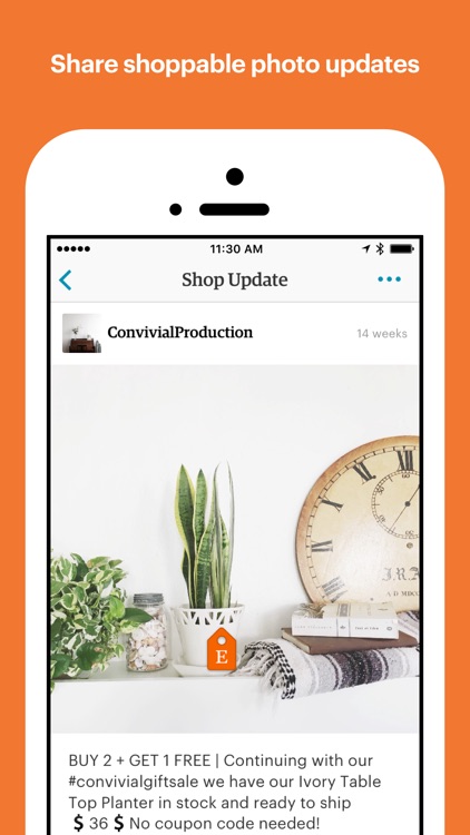 Sell on Etsy: Manage your shop