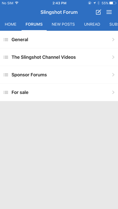 How to cancel & delete Slingshot Forum from iphone & ipad 1