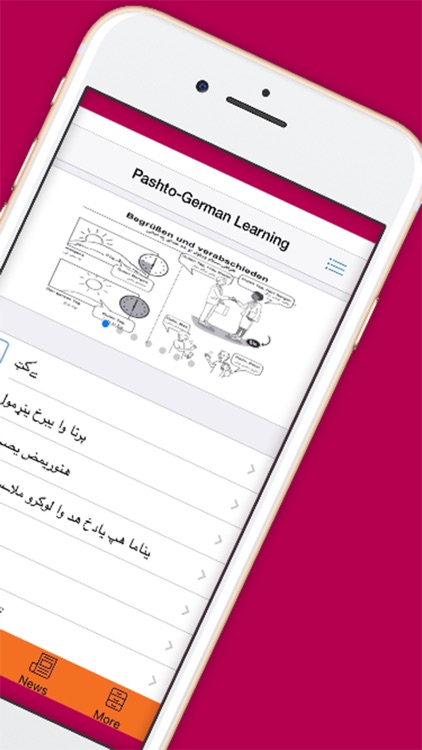 Pashto-German Learning App