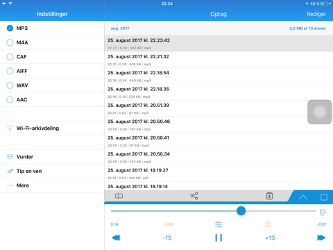 Voice Recorder MINI screenshot 4