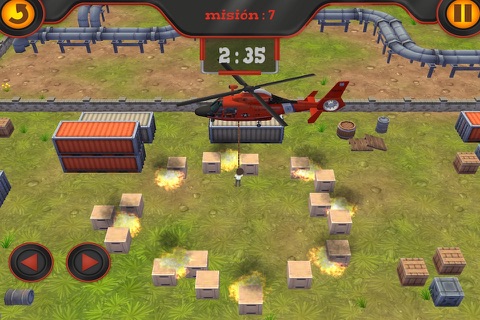3D Helicopter Rescue Game screenshot 4