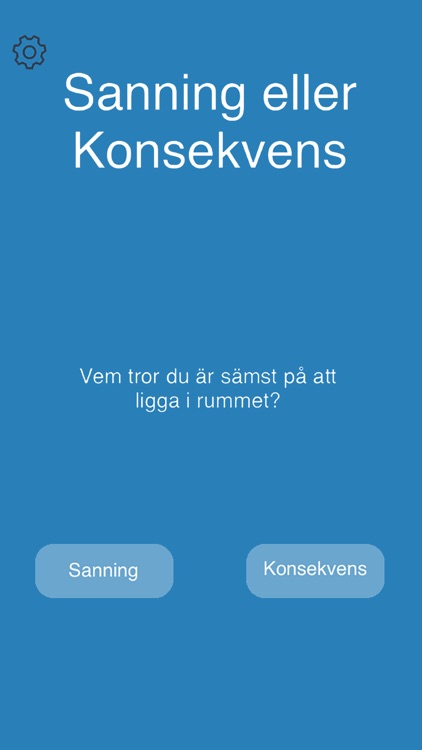 Sanning eller Konka? - Festapp