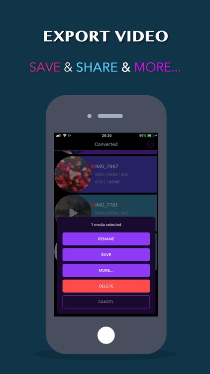 Video Converter: Format Editor screenshot-5