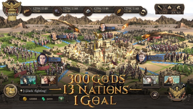 Immortal Conquest-War Strategy screenshot-0