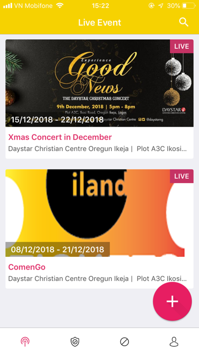 iLand Tickets Organizer screenshot 2