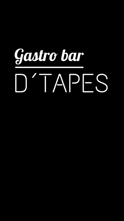 Gastro Bar D'Tapes