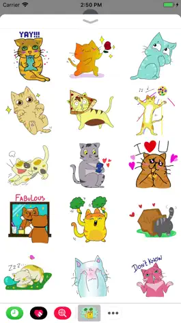 Game screenshot Funny Cat Emoji Stickers hack