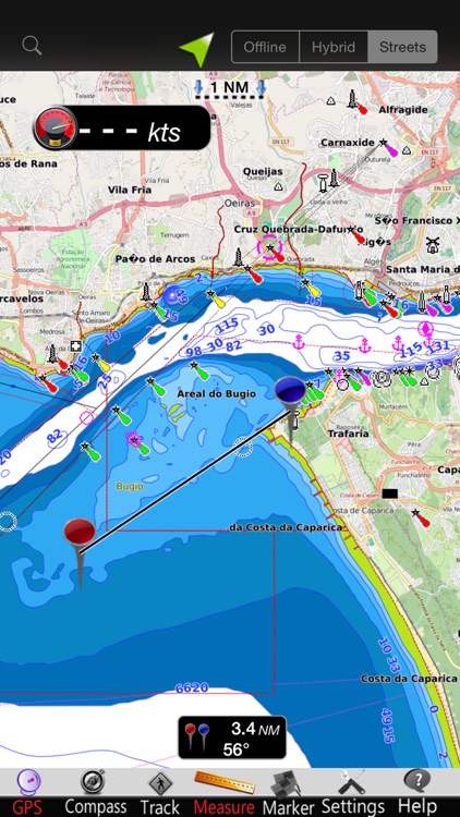 Portugal GPS Nautical Charts