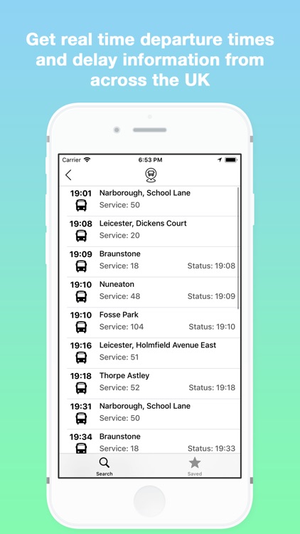 Next Bus - Live Bus Timetables