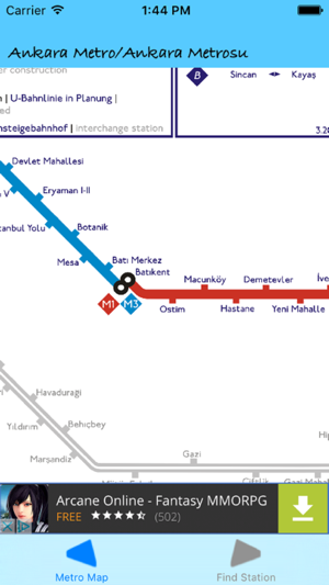 Metro Ankara(圖2)-速報App