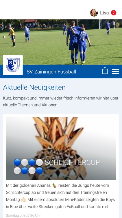 SV Zainingen Fussball