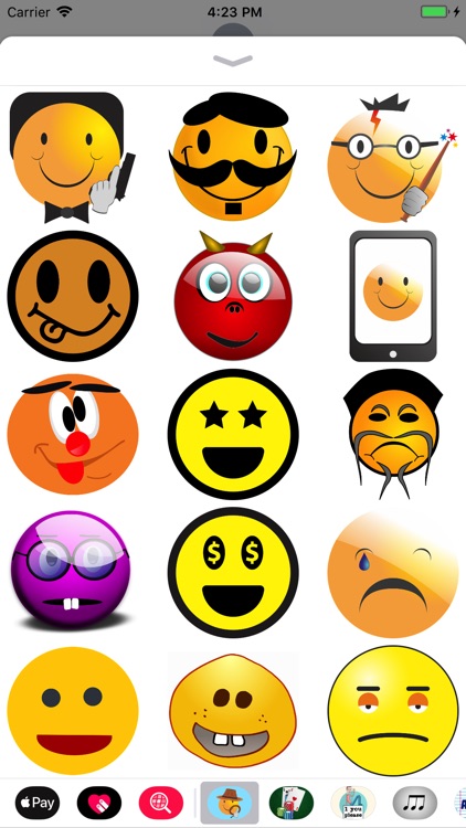 Adventure Smily Face Stickers