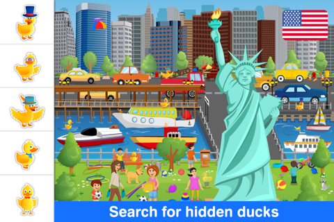 Where's Duck Around The World screenshot 2