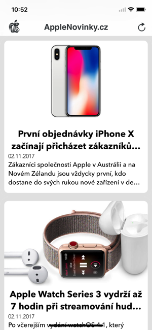 ‎AppNovinky.cz Screenshot