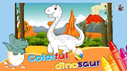 Dinosaur Jigsaw & Coloring screenshot 4