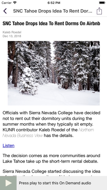 KUNR Public Radio screenshot-4