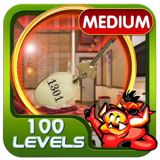 Hotel Rooms Hidden Object Game Icon