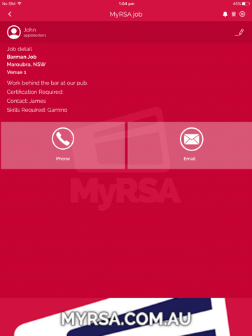 MyRSA screenshot 3