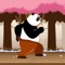 Panda is running in forrest avoiding obstacles and other forest creatures as fastest as he can