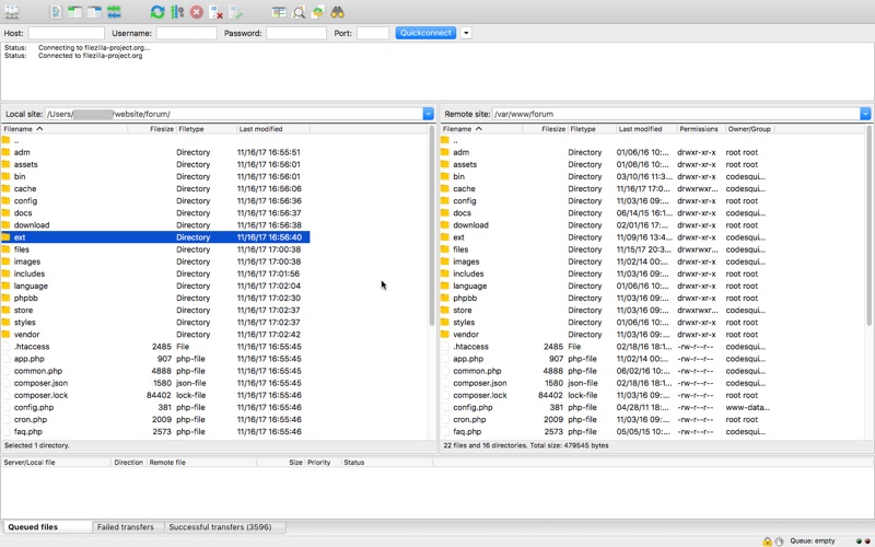 FileZilla Pro - FTP and Cloud screenshot