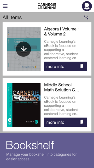 How to cancel & delete Carnegie Learning eBook from iphone & ipad 1