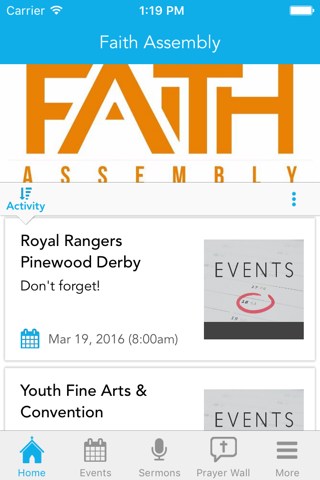 Faith Assembly Roaring Spring screenshot 2