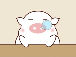 Happy Pig Animated Stickers
