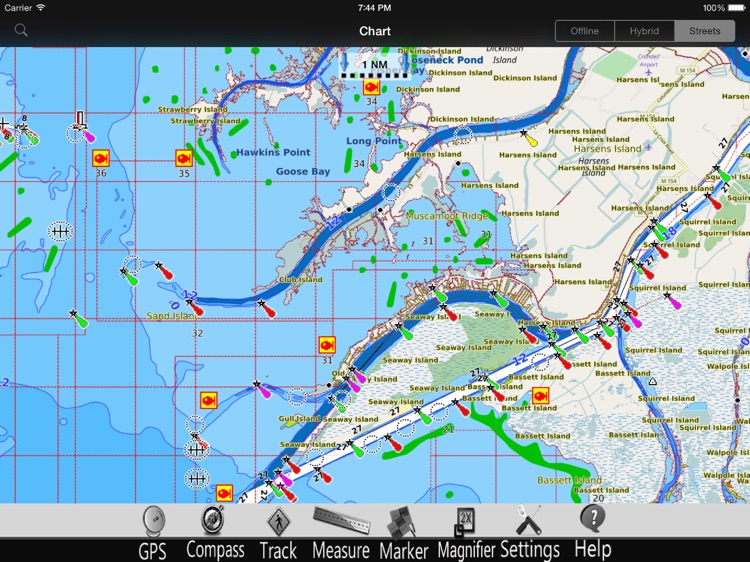 Lake St. Clair GPS Charts Pro screenshot-3