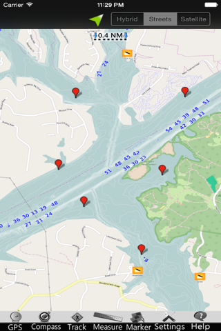 Old Hickory Lake GPS Charts screenshot 3