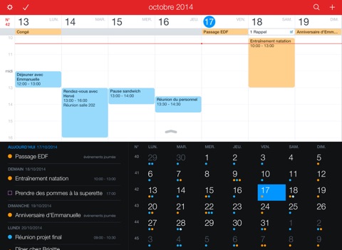 Fantastical 2 for iPad screenshot 2