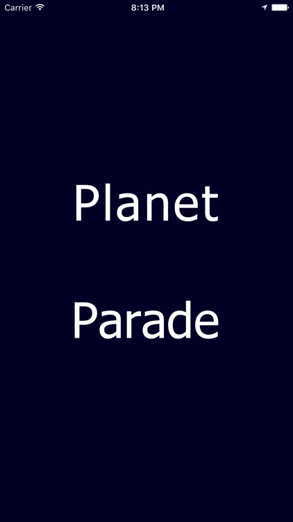 Planet Parade