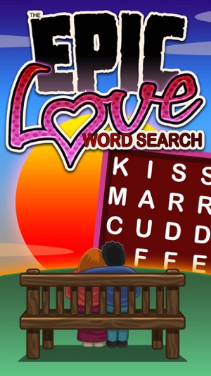 Epic Love Word Search - huge Valentine's word game(圖1)-速報App