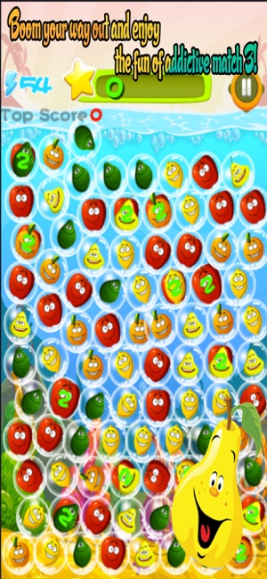 Funny Bubble Fruit - Match 3(圖2)-速報App