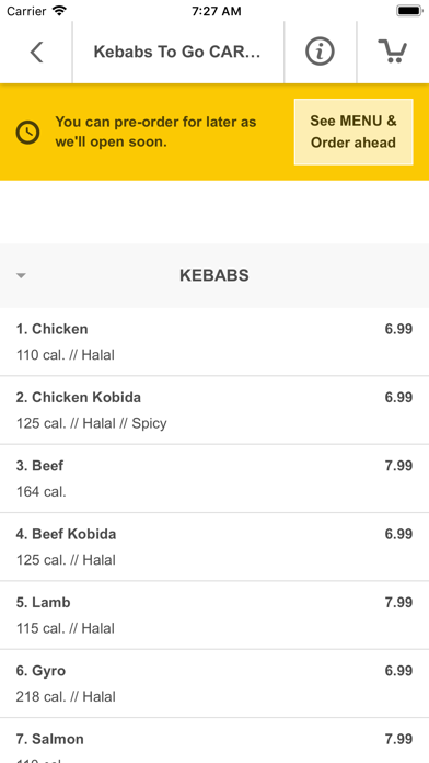 Kebabs To Go! screenshot 3