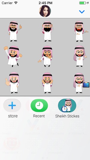 Arabic Avatar Animated Sticker(圖4)-速報App