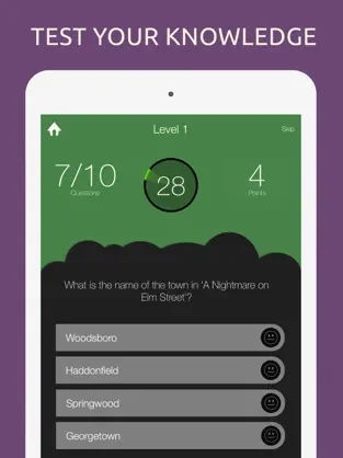 Obrázek 1 Horror Movies Quiz Trivia Game iphone
