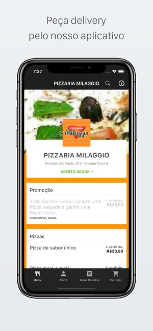 Pizzaria Milaggio - Delivery(圖1)-速報App