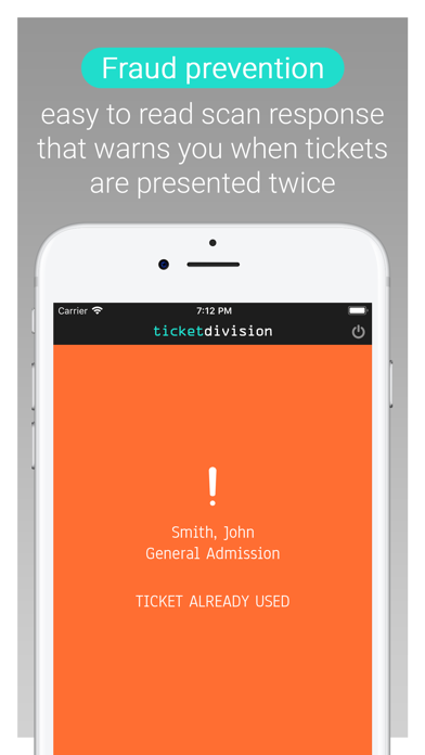 How to cancel & delete Ticket Division Scanner from iphone & ipad 4