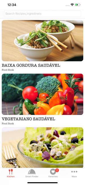 Livro De Receitas Vegetarianas Na App Store