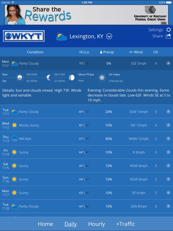 WKYT Weather+Trafficのおすすめ画像2