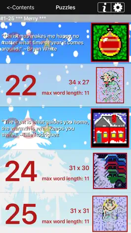 Game screenshot SpellPix Xmas apk