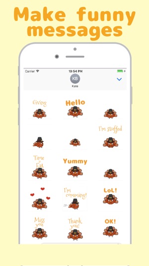 Animated Turkey Thanksgiving(圖3)-速報App