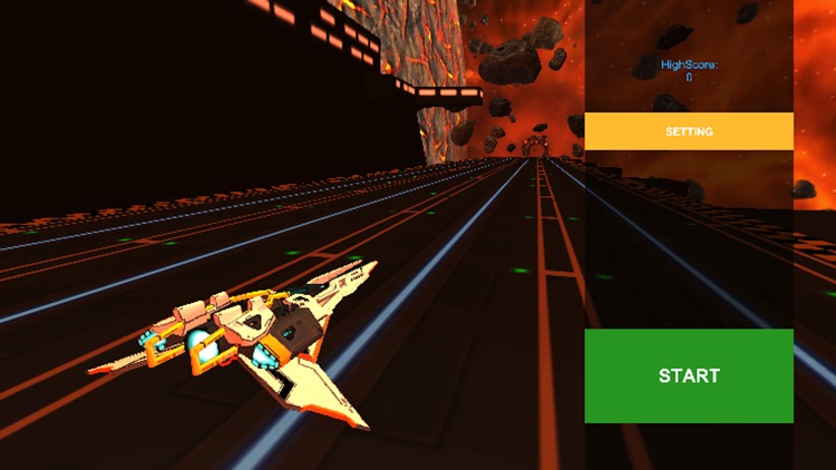 Trial Of Speed - Space fighter