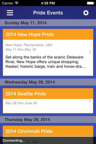 Global Pride Calendar screenshot 2